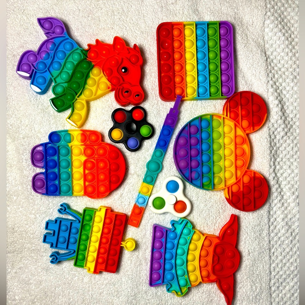 Rainbow POP-IT variety pack!!